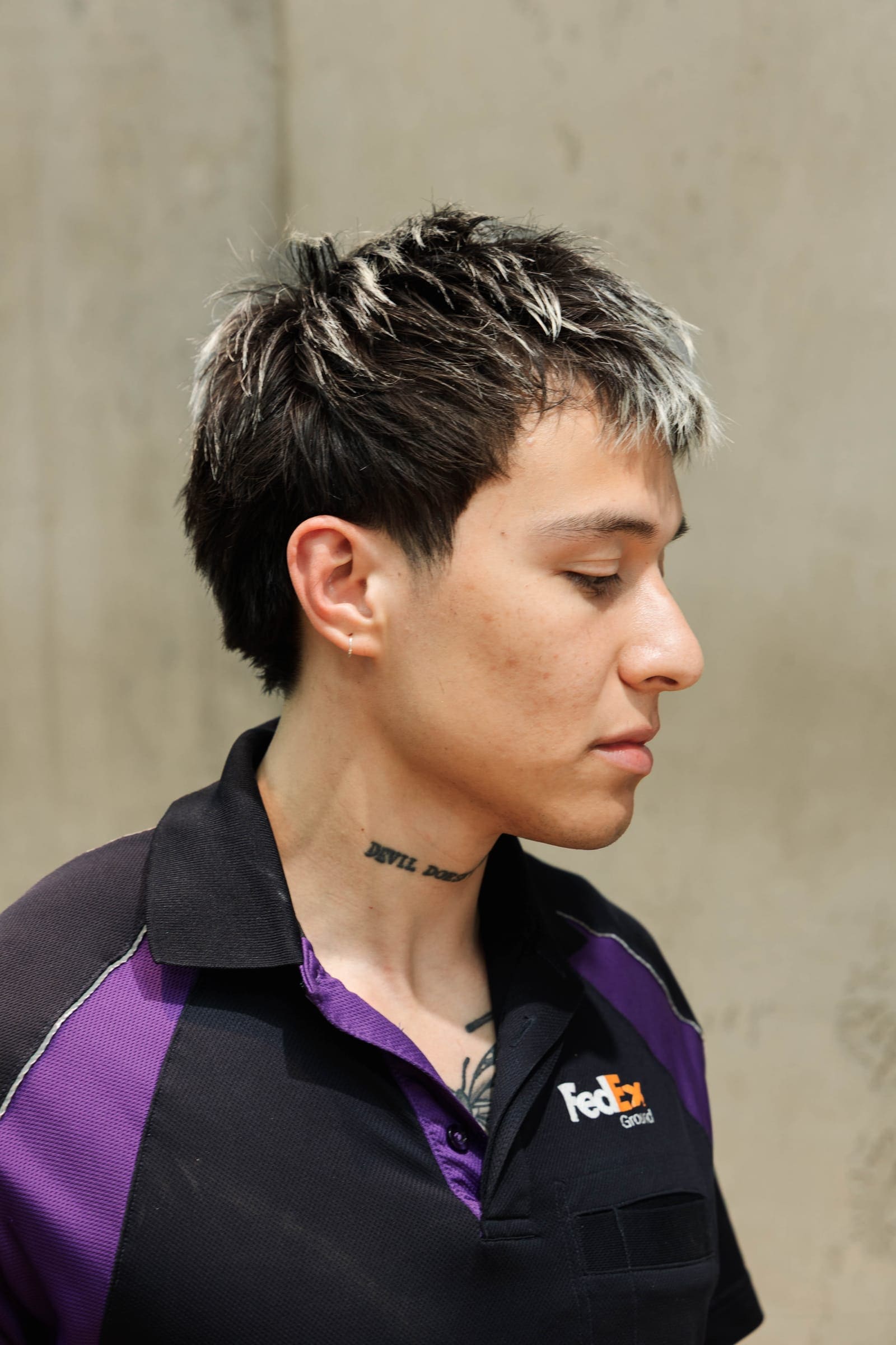 Client portrait after cut
